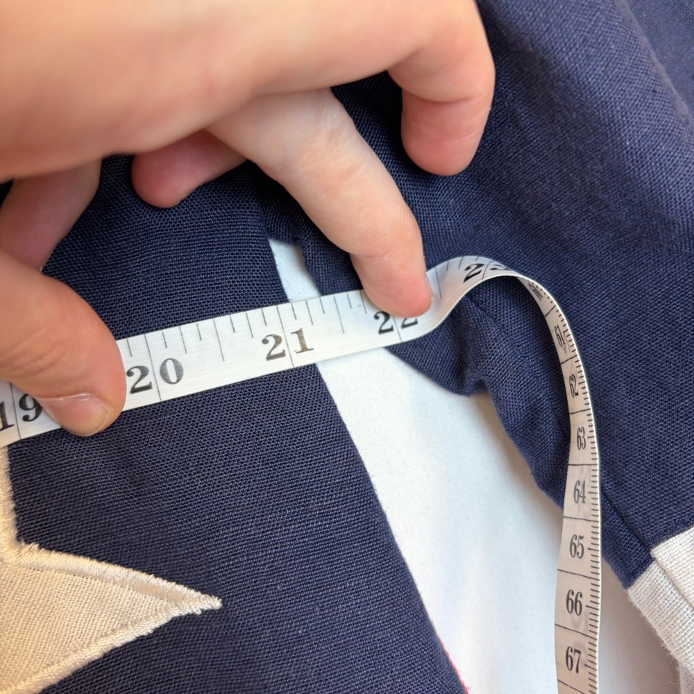 Alex Kim Vintage American Flag Stars and Stripes Patriotic Jacket Med. Festival - Picture 6 of 12